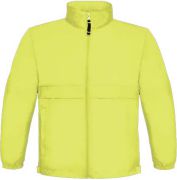 Clique para ampliar! - Corta-vento B&C Sirocco Kids - Amarelo ultra SM-BC560044A