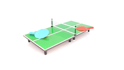 Clique para ampliar! - Jogo mini ping-pong SMK-3803