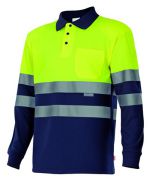 Clique para ampliar! - Polo laboral bicolor SMV-175