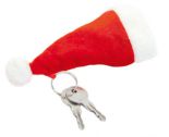 Clique para ampliar! - Porta-chaves Gorro Pai Natal SMK-3361