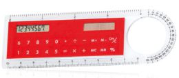 Clique para ampliar! - Régua com calculadora e lupa SMK-3749