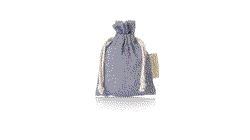 Clique para ampliar! - Saco de pano com atilho