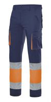 Clique para ampliar! - Calça laboral bicolor SMV-303002S
